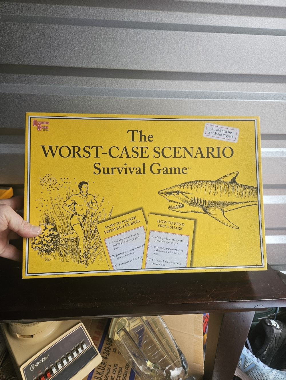Worst Case Scenario Survival Game Complete University Games 2001 Cards Books
